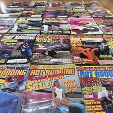 Group Of 25 Vintage 1991- 1996 Popular Hot Rodding Magazines picture
