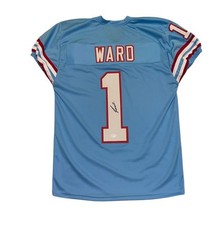 Cameron Cam Ward Tennessee Throwback Light Blue Autographed Signed Jersey JSA picture