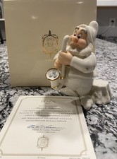 🟢🟡2004 Lenox Disney Happy's Hideaway Showcase Collection Figurine Snow White picture
