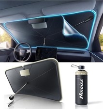 Nmoiss 2026 Upgraded  True Dual Layer Air Cool Windshield Sun Shade Umbrella picture