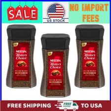 3PACK NESCAFÉ Taster's Choice House Blend Light Medium Roast Instant Coffee 7oz picture