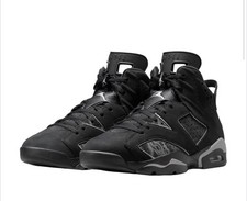 NEW Nike Air Jordan 6 Retro “Cap and Gown” Black IR2266-010 Men Size 11 picture
