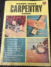 HANDY MAN’S CARPENTRY GUIDE 1955 SECOND PRINTING BY MAURICE REID picture
