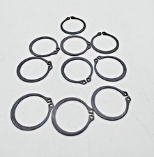 Hillman 1-1/4 Inch Shaft Retaining Rings Heavy-Duty Steel Snap Rings 2194 picture