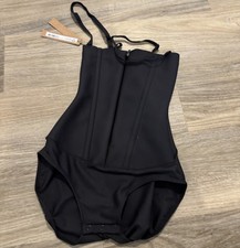 NWT Skims Body Waist Cincher Butt Lifting Brief Onyx Black Small PN-BRF-8651W picture