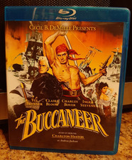 The Buccaneer blu-ray  (LIKE NEW, PERFECT)  1958 Olive Films - Yul Brynner picture