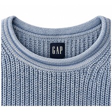 Gap Women's Blue Sweater with Wide Sleeves, Size Medium picture