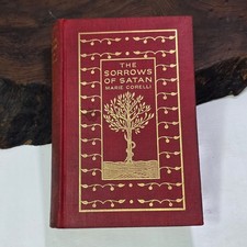 1896 The Sorrows of Satan Marie Corelli First US Edition Lippincott Antique Book picture
