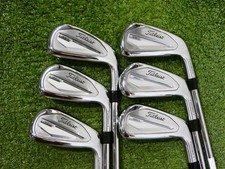 Titleist 2023 T350 Forged Irons 4-9 (No P Wedge) AMT Red R300 Regular Steel  picture