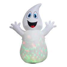 5.5 FT Halloween Inflatable Ghost with Light Outdoor Yard Decorations picture