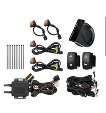 UTV Turn Signal Kit with Horn, Pre-Wired, Plug and Play UTV ATV Blinker KEMIMOTO picture