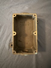 Vintage Russell & Stoll R&S Co Cast Brass Marine Junction Box P2837B picture
