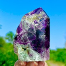 1.16LB Rare Natural Fluorite Quartz Crystal Freeform Mineral Specimen Healing picture