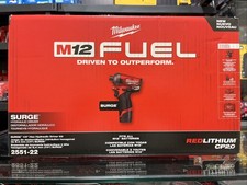 ✅ Milwaukee M12 FUEL SURGE 1/4 in. Brushless Hydraulic Impact Driver Kit 2551-22 picture