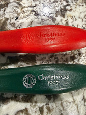 Snap on tools Christmas 1997 2 pc Screwdriver Set Red/Green RARE  picture