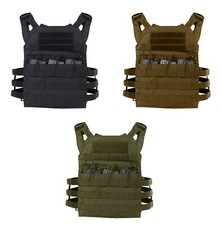 Lightweight Jump Plate Carrier Rothco Front & Back Fits 10 x 13