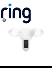 Ring Floodlight Cam Plus Wired White Smart Security Camera New Sealed picture