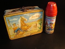 1954 Gene Autry Melody Ranch Lunch Box w/Thermos - #35 picture
