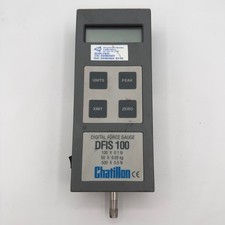 Chatillon DFIS 100 Digital Force Gauge 50 kg 500 N Tester Lab Untested picture