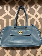Vintage Coach Penelope Blue Handbag Style No. 9768 picture