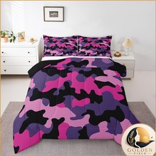 Erosebridal Camouflage Comforter Set Queen Size Army Camo picture