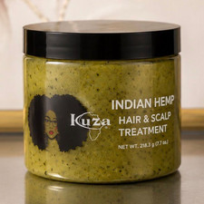 Kuza 100% Indian Hemp Hair & Scalp Treatment Vegan Cruelty-Free Moisturizing 8oz picture