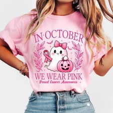 In October We Wear Pink – Awareness Tee picture