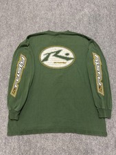 Vintage Y2K Rusty Surfboards Men’s XL Surf Skate USA Long Sleeve Shirt Grail picture