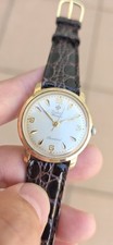 Vintage ZODIAC HERMETIC Standard Cal 60 Ref 764 Men's 32mm Gold Plated Watch  picture
