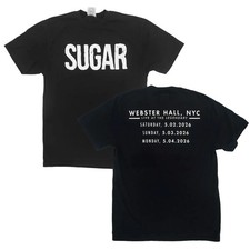 Sugar Band NYC May 2 Concert T-Shirt Webster Hall picture