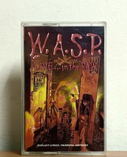 Cassette Tape  WASP.....  Live In The Raw 1987 W.A.S.P. Capitol Records picture