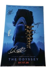 THE ODYSSEY CAST HOLLAND ZENDAYA + Signed Photo 11x17