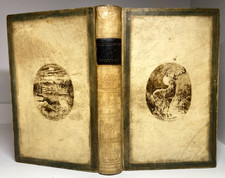 1792 Zimmermann SOLITUDE Edwards Halifax Vellum FORE-EDGE PAINTING Rare picture