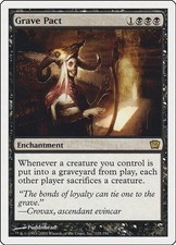 Grave Pact #135 (MP) 9th Edition (9ED) MTG picture