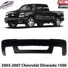 Front Bumper Cover Primed Plastic For 2003-2007 Chevrolet Silverado 1500 picture