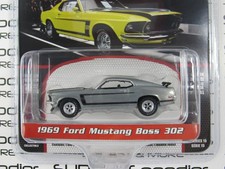 2025 Greenlight 1:64 Barrett-Jackson R15: 1969 FORD MUSTANG BOSS 302 RAW Machine picture
