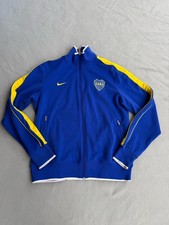 Nike Boca Juniors CABJ Futbol Soccer  Jacket Men Large Blue Yellow La Bombonera picture