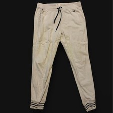 Hollister-co Women's Cream and White Joggers-tracksuits picture