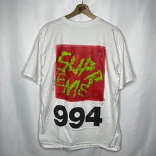 SS24 2024 Supreme NYC 994 White Paint Tee in White XL picture