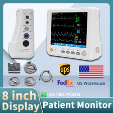 8-inch Portable Patient Monitor Multi-parameter Vital signs monitor US Warehouse picture