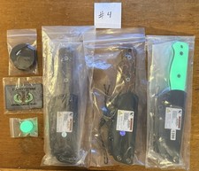 CountyComm Maratac 3X Knife LOT R4A ERGO Ultem Orange Labyrinth G10 D2 UGM Glow picture
