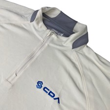 NEW johnnie-O x PGA Tour Issue Merck CDA Men's Performance Pullover Beige • XL picture