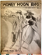 1916 JAMES SCOTT Ragtime Sheet Music~