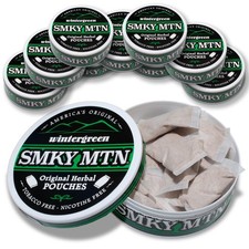 Smokey Mountain Original Herbal Pouches - Wintergreen - 15 Per Can 5396410 picture