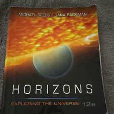 Brooks/Cole Horizons: Exploring the Universe 12th Ed PB 2012 Seeds/Backman ISBN picture