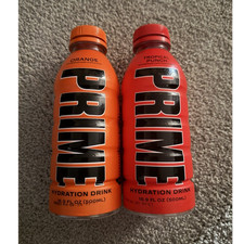 *RARE* *MISSPELLED* Two Rare PRIME bottles read desc. picture