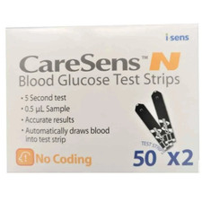 CareSens N Blood Glucose 100 TEST STRIPS LONG EXPIRY 100% genuine Product) picture
