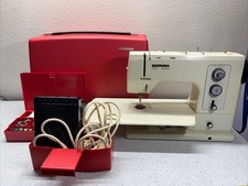 Vtg Bernina 830 Record Electronic Sewing Machine w/ Case & Accessories, Tested picture