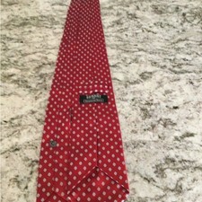 Stafford Red Polka Dot Silk Tie picture