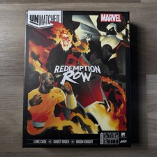 Marvel Redemption Row Board Game Moon Knight Ghost Rider & Luke Cage Unmatched picture